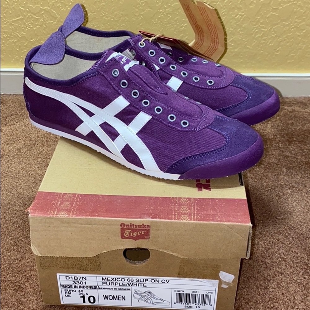 Brand New Purple Onitsuka ASICS Shoes